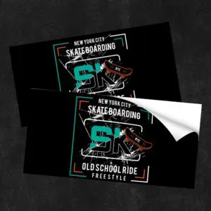 Crack-N-Peel Stickers