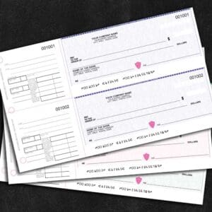 Manual Business Cheques