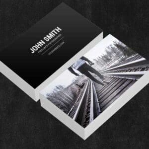 Business Cards Silk Laminated