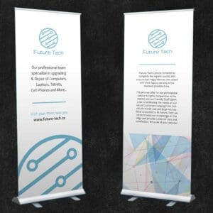 Economy Roll-Up Banner