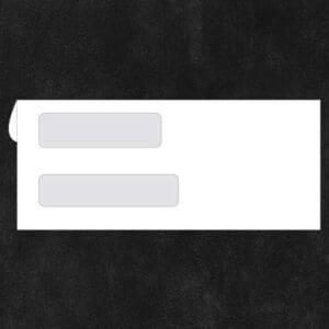 Double Window Blank Envelopes